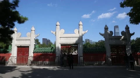 Temple of the Sun/Ritan Park Stock Footage 203089245