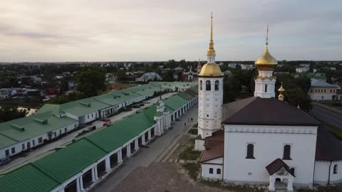 Temple at sunset Stock Footage 218377948