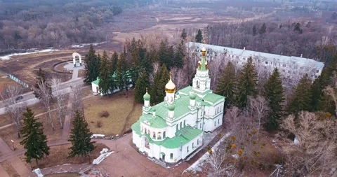 Temple Surrounded by Nature. Stock-Footage 252020454