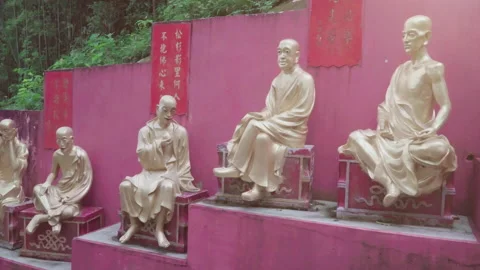 The Temple of Ten Thousand Buddhas Видео 161829648