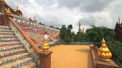 Temple Thailand. Stock Footage 24704067