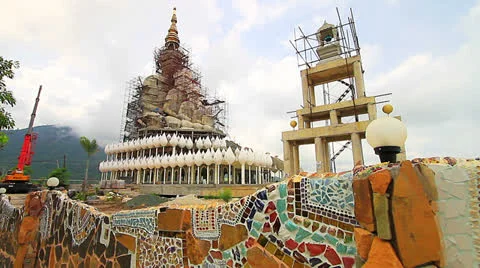 Temple Thailand. Stock Footage 24724060