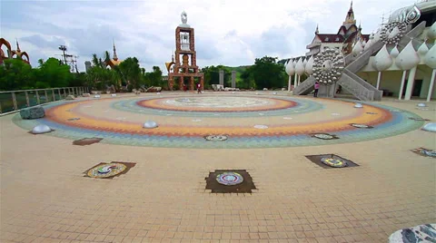 Temple in Thailand Stock Footage 39861583