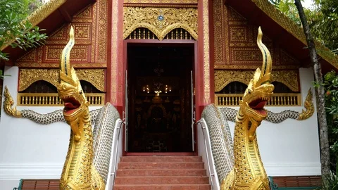 Temple in Thailand 스톡 동영상 120619826