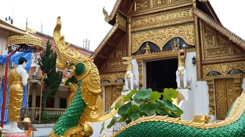 Temple in Thailand 스톡 동영상 120619861