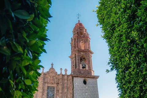 Temple of the third order of San Francisco in San Miguel de Allende Foto stock