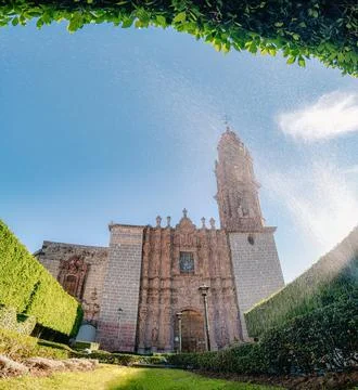 Temple of the third order of San Francisco in San Miguel de Allende Foto stock