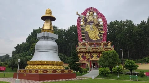 A Temple Through Time: Exploring Uttarakhand Spiritual Past Stock Footage 317070421