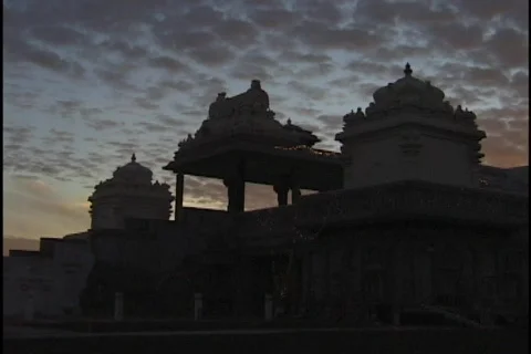 Temple Time Lapse 1 Stock Footage 298607