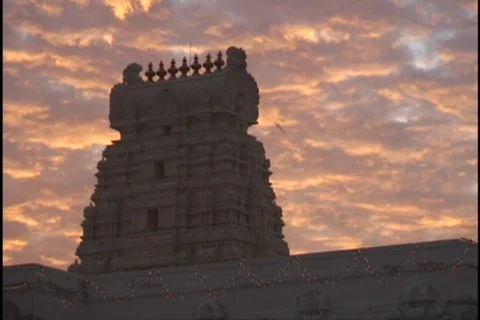 Temple Time Lapse 2 Stock Footage 298611