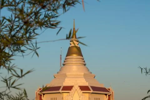 Temple on top of a mountain Stock Photos