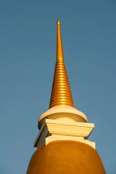 Temple on top of a mountain Stock Photos