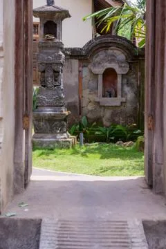 Temple in Ubud Stock Photos