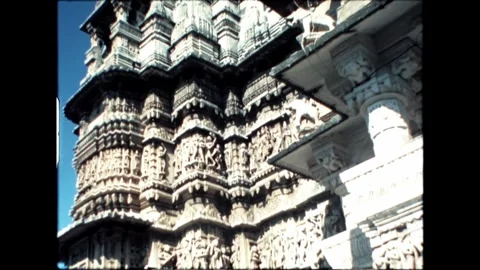 Temple Wall Decorations Stock Footage 277976295