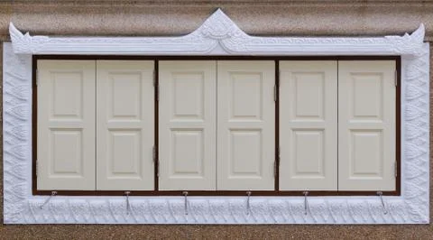 Temple windows Stock Photos