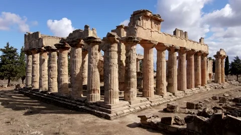 Temple of Zeus at Cyrene, Libya 動画素材 164048856