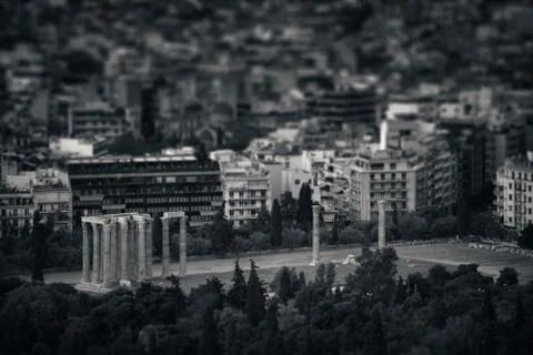 Temple of Zeus Foto stock