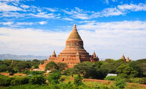 The Temples of Bagan, Myanmar Foto stock