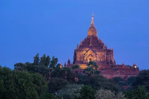 Temples in Bagan, Myanmar Stock Photos