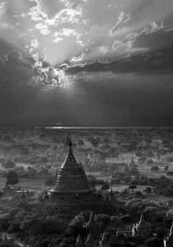 Temples of Bagan - Myanmar Stock Photos