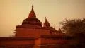 Temples of Bagan, Myanmar, travelling shot HD Footage