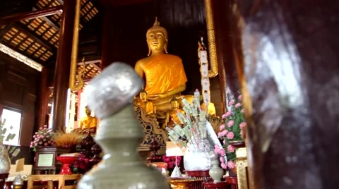 Temples in Chiang Mai.11 Stock Footage 41820708