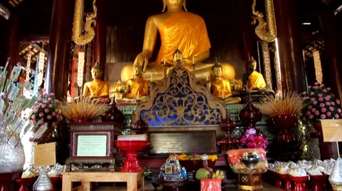 Temples in Chiang Mai.12 Stock Footage 41820790