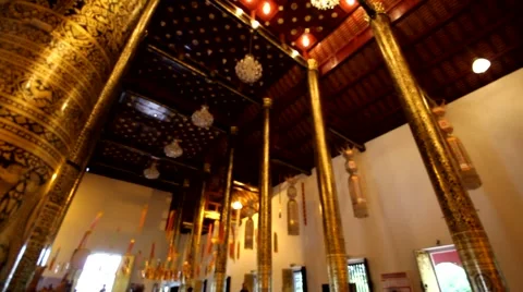Temples in ChiangMai.Thailand.1 Stock Footage 41902385