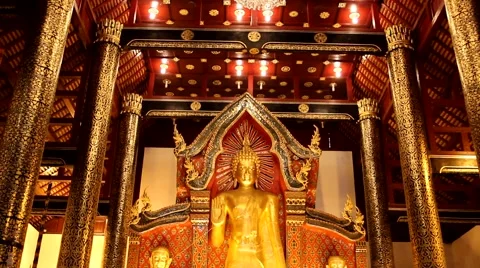 Temples in ChiangMai,Thailand.11 Stock Footage 41901463