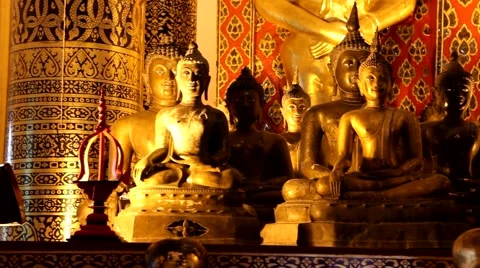 Temples in ChiangMai.Thailand.3 Stock Footage 41902293