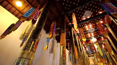 Temples in ChiangMai.Thailand.4 Stock Footage 41902239