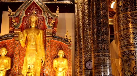 Temples in ChiangMai.Thailand.5 Stock Footage 41902139