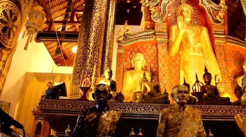 Temples in ChiangMai.Thailand.6 Stock Footage 41902073