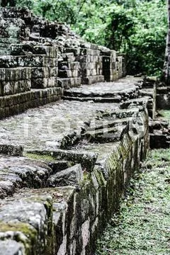 Temples in the copan ruinas, honduras Stock Photos