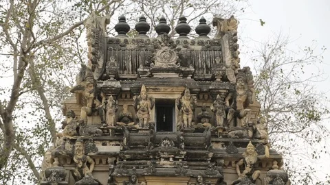 Temples in Kanchi, India Stock Footage 124818718