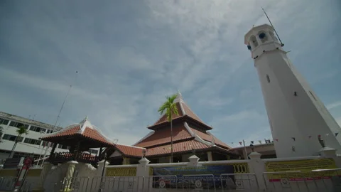 Temples in Malacca，Malaysia Vídeo Stock 135144217