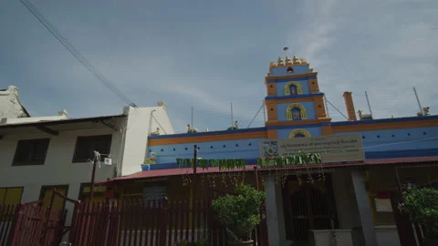 Temples in Malacca，Malaysia Vídeo Stock 135145293