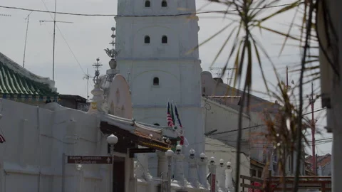 Temples in Malacca，Malaysia Stock Footage 135146571