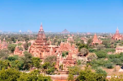 Temples in Myanmar Stock Photos
