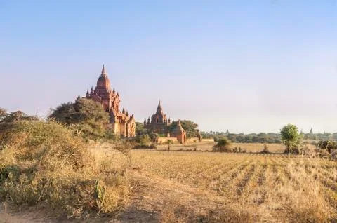 Temples in Myanmar Foto stock