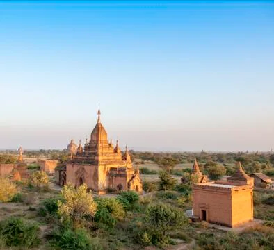 Temples in Myanmar Foto stock