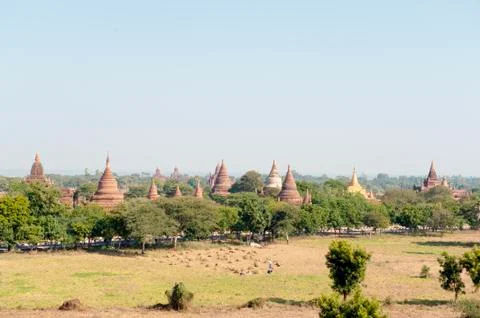 Temples in Myanmar Stock Photos