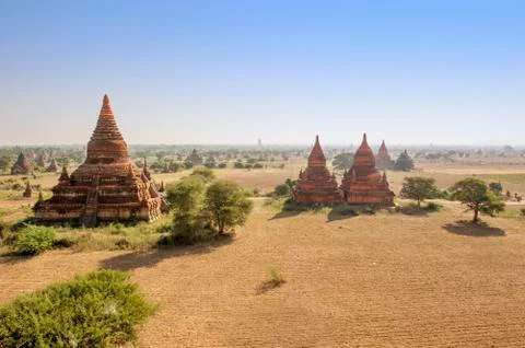 Temples in Myanmar Stock Photos