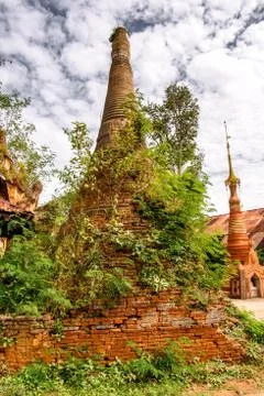 Temples in Myanmar Stock Photos