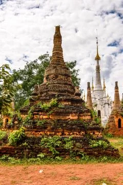 Temples in Myanmar Stock Photos