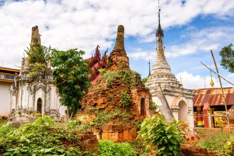 Temples in Myanmar Stock Photos
