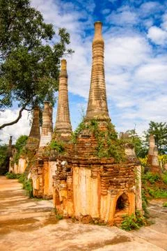 Temples in Myanmar Fotos de archivo