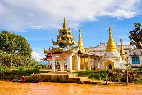 Temples in Myanmar Stock Photos