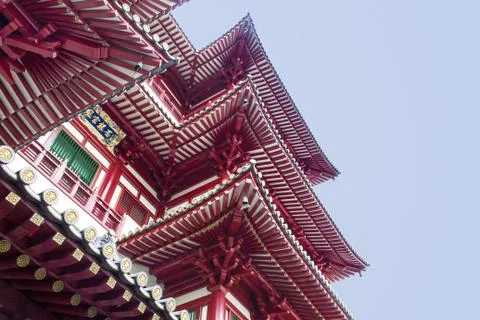 Temples in Singapore Stock Photos