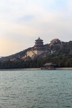 Temples at the Summer Palace Stock Photos